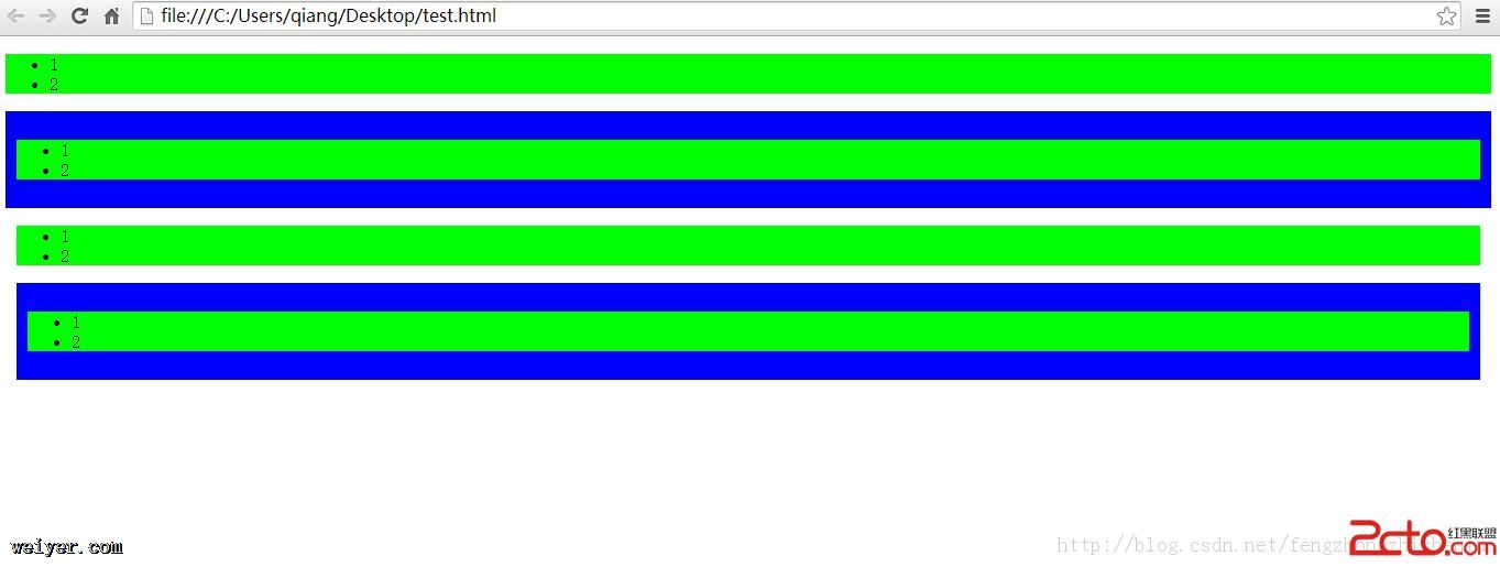 CSS margin与padding区别 CSS margin与padding区别