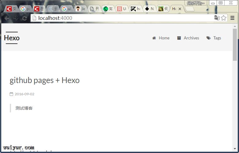 GithubPages+HexoѲ͵Ľ()