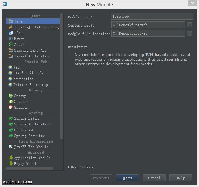 IntellijIdea创建Web项目入门(一) IntellijIdea创建Web项目入门(一)