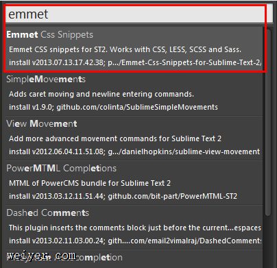 νEmmetװSublimetext3